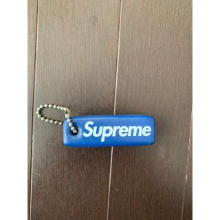 シュプリーム(Supreme)のSupreme Puffy Keychain キーホルダー　青(キーホルダー)