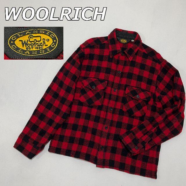 WOOLRICH 90年代 USA製 黒タグ チェック ウールシャツ