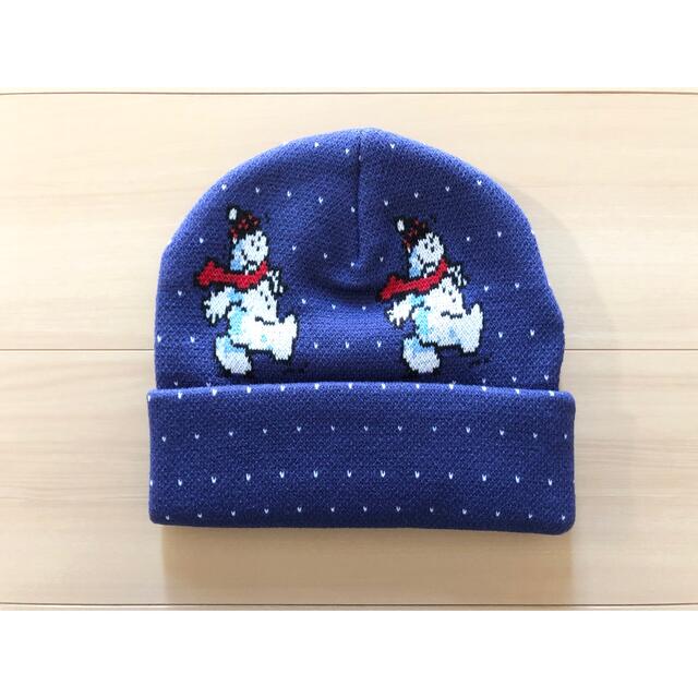 [極美品]Supreme Snowman Beanie スノーマン ブルー室内一回程度の美品です