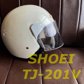 ショウエイシャ(翔泳社)の【SHOEI】ショウエイ バイクヘルメット TJ-201V XL 61-62㎝(ヘルメット/シールド)