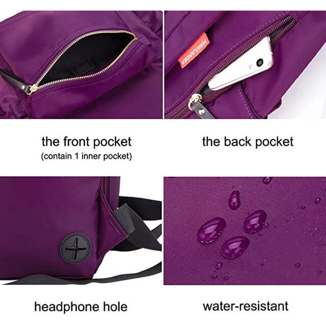 リュックレディースカジュアルバッグリュックサック デイパックバックパック鞄カバン レディースのバッグ(リュック/バックパック)の商品写真