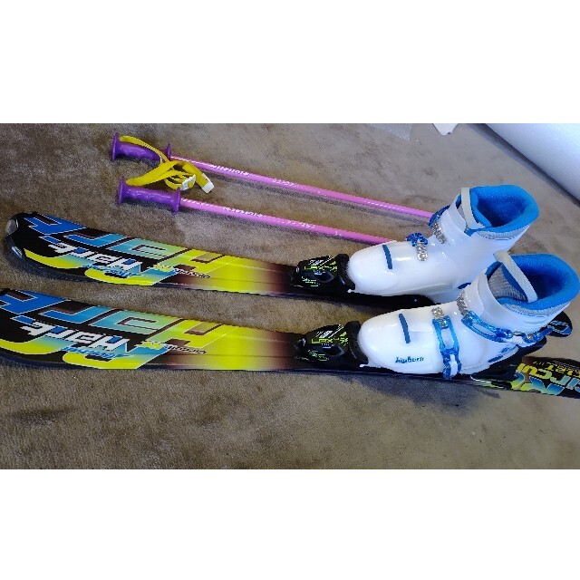 Har t【117cm】ジュニアカービングスキーセット靴23cm スポーツ/アウトドアのスキー(板)の商品写真