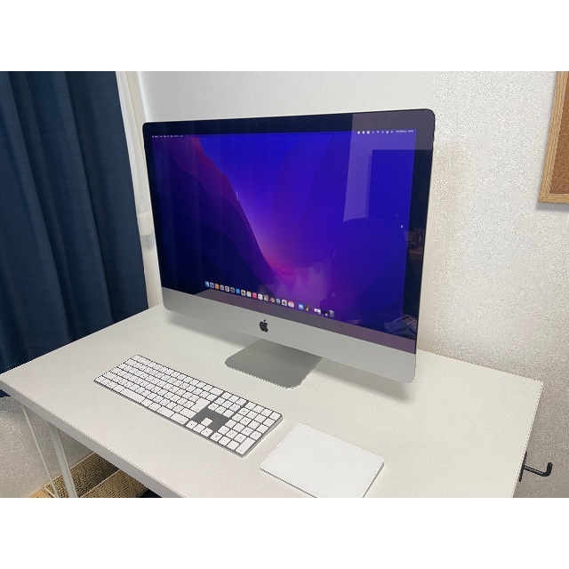 Apple(アップル)のiMac (Retina 5K, 27-inch, 2019) 32G 2T  スマホ/家電/カメラのPC/タブレット(デスクトップ型PC)の商品写真