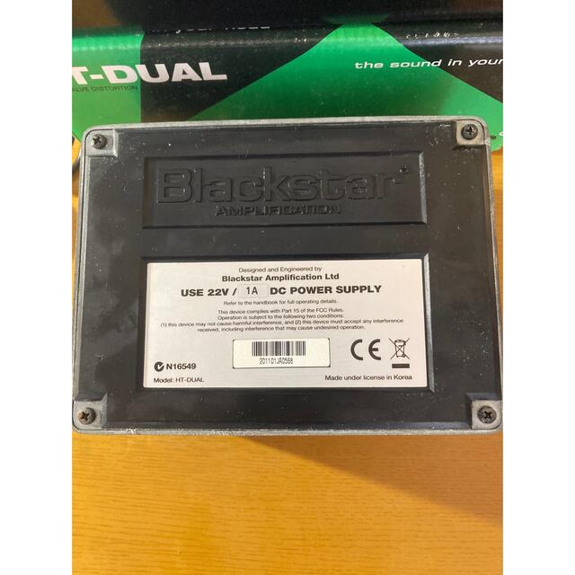 Blackstar HT-DUAL  ブラックスター 楽器のギター(エフェクター)の商品写真