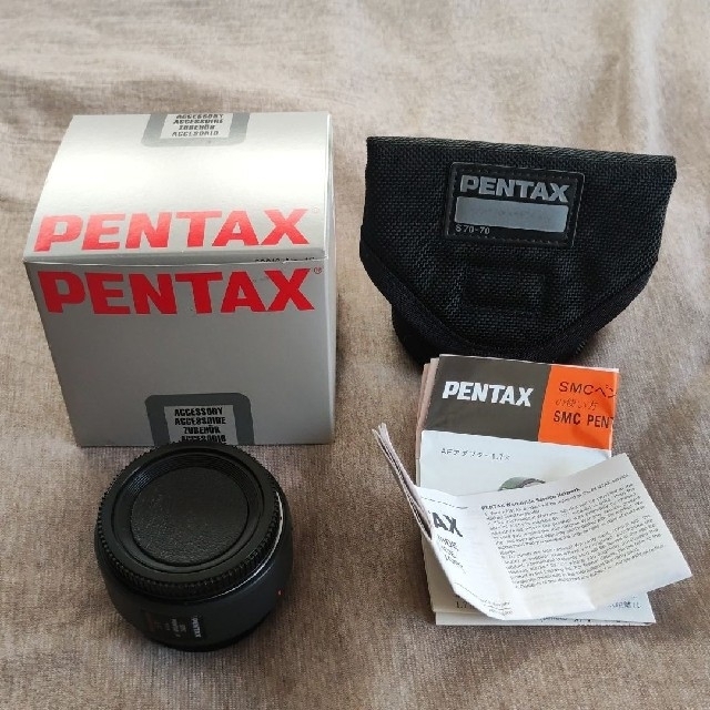 PENTAX(ペンタックス)のpentax ペンタックス f afアダプター値下げ スマホ/家電/カメラのカメラ(その他)の商品写真