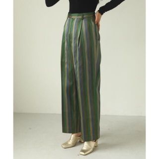 トゥデイフル(TODAYFUL)のTODAYFUL  Stripe Jacquard Pants (カジュアルパンツ)