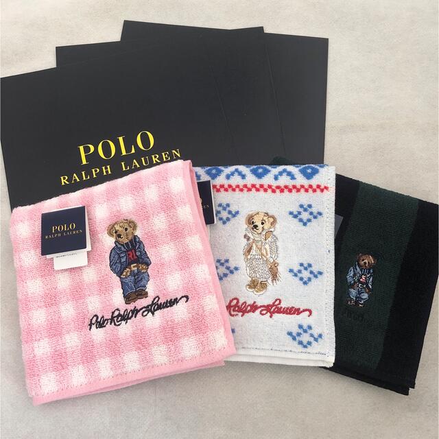 Ralph Lauren(ラルフローレン)のラルフローレン 新品ハンカチセット レディースのファッション小物(ハンカチ)の商品写真