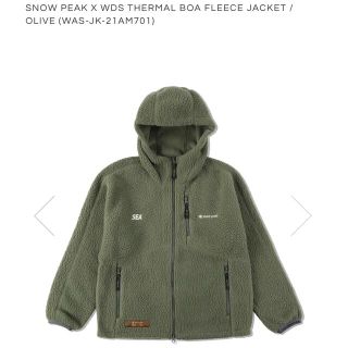 スノーピーク(Snow Peak)のSNOW PEAK wind and sea FLEECE JACKET M(ブルゾン)