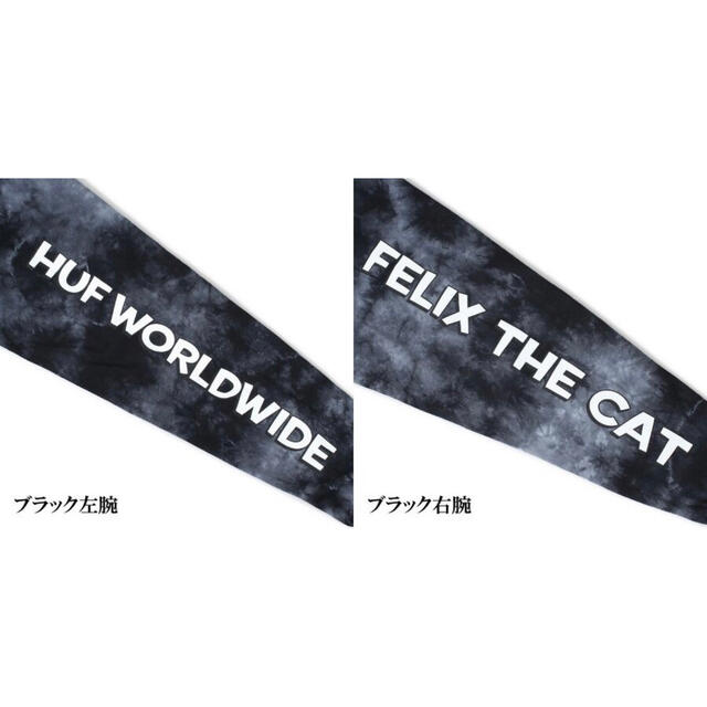 HUF - HUF × FELIX CRYSTAL WASH L/S TEE ブラック Mの通販 by パタリエ's shop|ハフならラクマ