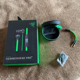 レイザー(LAZER)の☆Razer hammerhead pro V2☆(ヘッドフォン/イヤフォン)