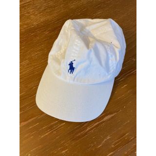 ポロラルフローレン(POLO RALPH LAUREN)のポロラルフローレン  キャップ　ホワイト(キャップ)