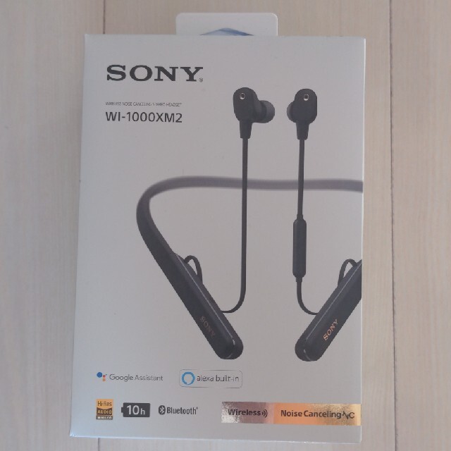 SONY WI-1000XM2 B　Bluetooth ワイヤレスイヤホンヘッドフォン/イヤフォン