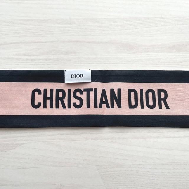 新品 DIOR ローザムタビリス ピンク ミッツァ スカーフ