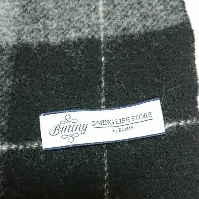 B:MING LIFE STORE by BEAMS(ビーミング ライフストア バイ ビームス)のBEAMS リバーシブルマフラー メンズのファッション小物(マフラー)の商品写真