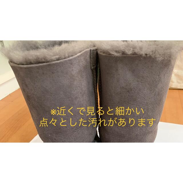 UGG(アグ)の♦︎UGG MINI BAILEY BOW バックリボンブーツグレー 24cm レディースの靴/シューズ(ブーツ)の商品写真