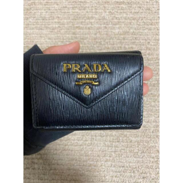 PRADA(プラダ)のPRADA  プラダ　三つ折り財布 メンズのファッション小物(折り財布)の商品写真