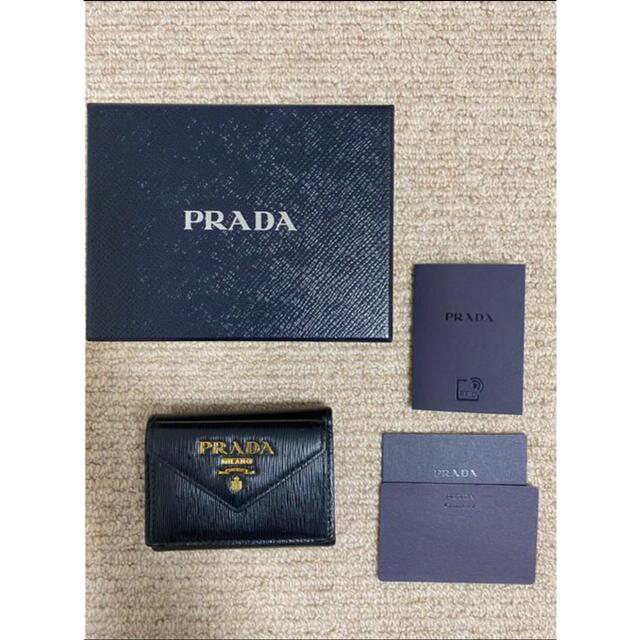 PRADA(プラダ)のPRADA  プラダ　三つ折り財布 メンズのファッション小物(折り財布)の商品写真