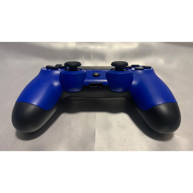 【完動品】PS4用コントローラー DUALSHOCK4 ウェイブブルー　美品