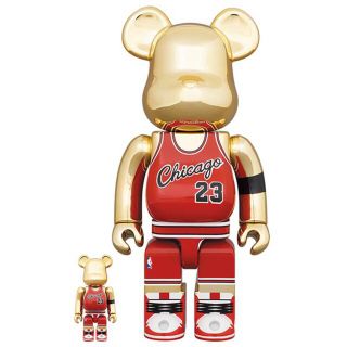 メディコムトイ(MEDICOM TOY)のBE@RBRICK MichaelJordan 1985 100％ & 400％(キャラクターグッズ)