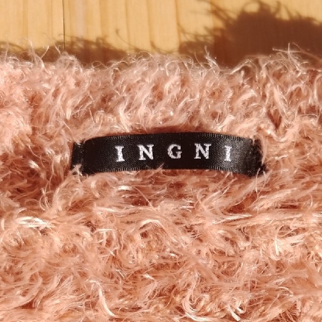 INGNI(イング)の【INGNI】セーター　ピンクM レディースのトップス(ニット/セーター)の商品写真