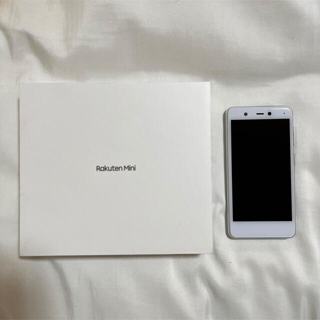 Rakuten(ラクテン)のお値下げしました！Rakuten Mini ♡ ホワイト スマホ/家電/カメラのスマートフォン/携帯電話(スマートフォン本体)の商品写真