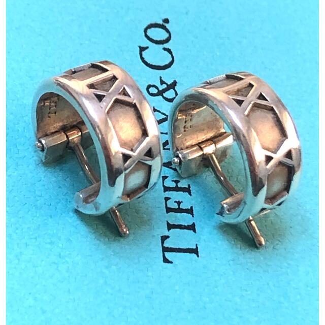 Tiffany & Co.(ティファニー)の希少⭐️ティファニー⭐️アトラス フープ ピアス レディースのアクセサリー(ピアス)の商品写真