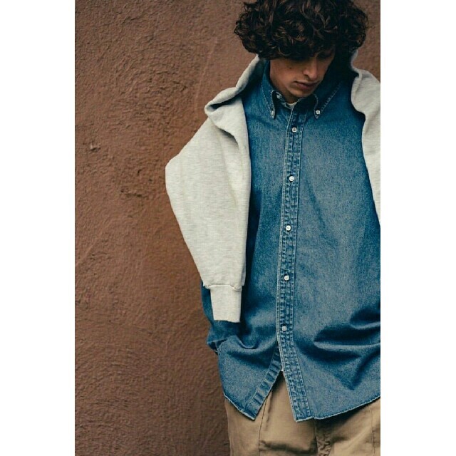 1LDK SELECT(ワンエルディーケーセレクト)の【サイズ2】A.PRESSE アプレッセ 22SS BD DENIM SHIRT メンズのトップス(シャツ)の商品写真