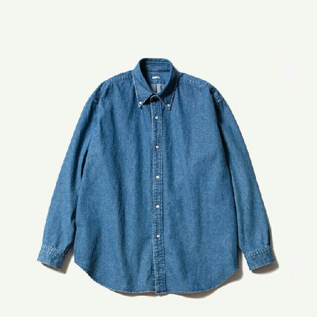 【サイズ2】A.PRESSE アプレッセ 22SS BD DENIM SHIRT