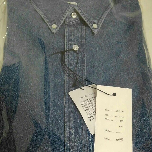 【サイズ2】A.PRESSE アプレッセ 22SS BD DENIM SHIRT