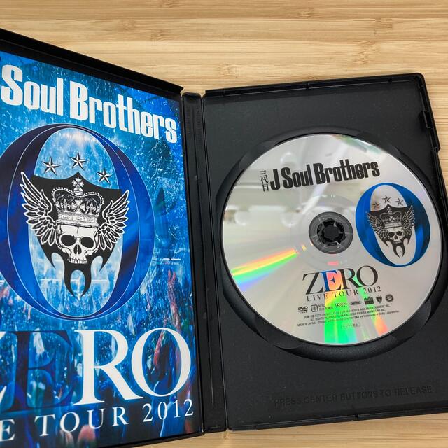 三代目 J Soul Brothers(サンダイメジェイソウルブラザーズ)の三代目JSB ZERO LIVE TOUR 2012 DVD エンタメ/ホビーのDVD/ブルーレイ(ミュージック)の商品写真