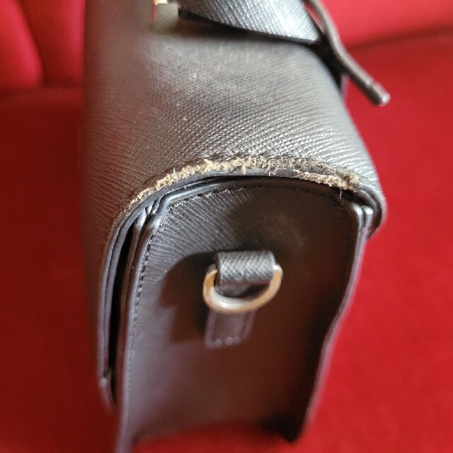 agnes b.(アニエスベー)のアニエスベー　ハンドバッグ　ミニショルダー　黒 レディースのバッグ(ショルダーバッグ)の商品写真