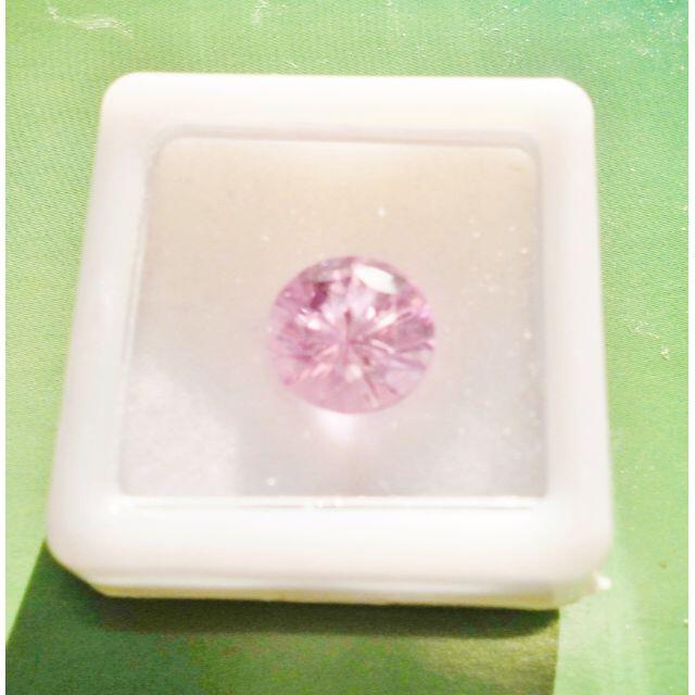 ◆合成宝石◇ピンクサファイア 3.7ct  ケース付