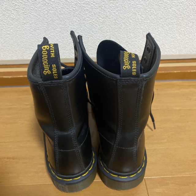 【美品】ドクターマーチン Dr.Martens 8ホール ブラック レディースの靴/シューズ(ブーツ)の商品写真