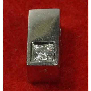 k18 ミッキーマウス　ダイヤ　0.10ct ペンダントトップ　(チャーム)