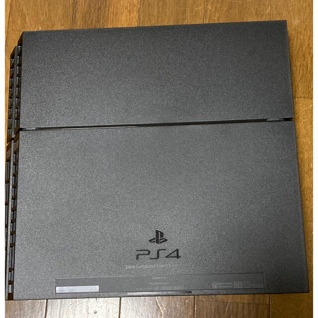 PlayStation4(プレイステーション4)のプレイステーション4本体 ブラック CUH-1200A エンタメ/ホビーのゲームソフト/ゲーム機本体(家庭用ゲーム機本体)の商品写真