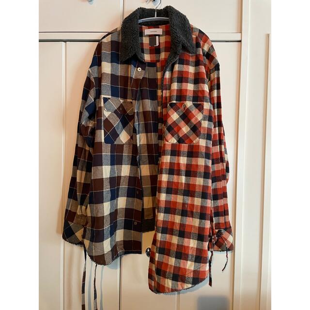 値下】定価¥47300 FACETASM ボアシャツ MIXWIDESHIRT | www