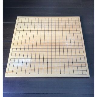 囲碁セット 木製折りたたみ式版と碁石(黒、白)(囲碁/将棋)