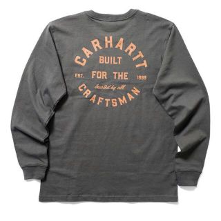 カーハート(carhartt)のMサイズ 海外企画 Carhartt カーハート ロンT 長袖 バックプリント(Tシャツ/カットソー(七分/長袖))