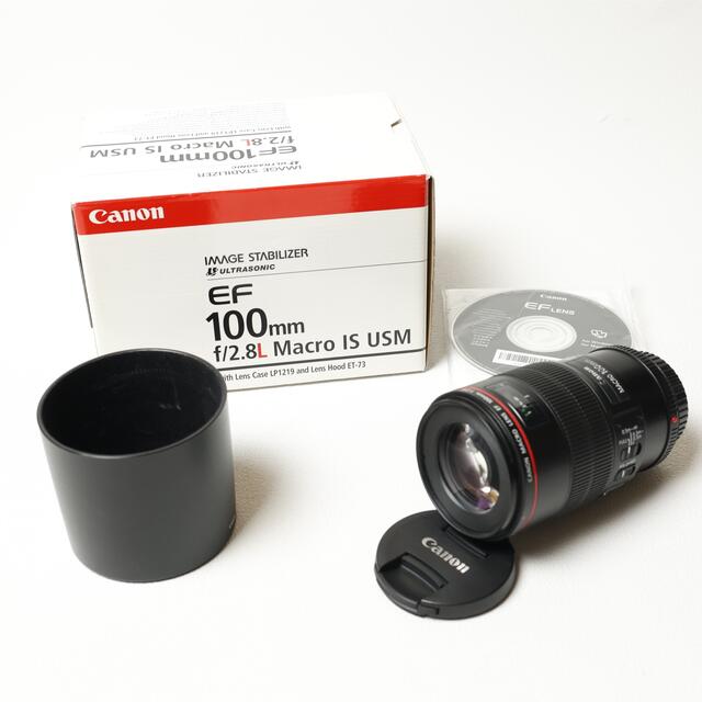 Canon EF100mm f2.8 macro 箱付き　美品