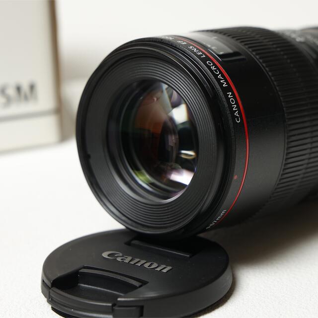 Canon(キヤノン)のCanon EF100mm f2.8 macro 箱付き　美品 スマホ/家電/カメラのカメラ(レンズ(単焦点))の商品写真