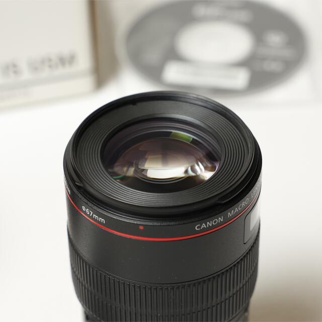 Canon(キヤノン)のCanon EF100mm f2.8 macro 箱付き　美品 スマホ/家電/カメラのカメラ(レンズ(単焦点))の商品写真