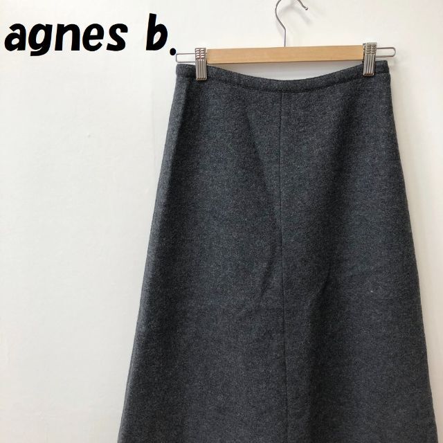 フランス製 新品 agnes b. アニエスベー スカート 定価28,000