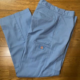 ディッキーズ(Dickies)のディッキーズ ダブルニー スカイブルー USA製(ワークパンツ/カーゴパンツ)