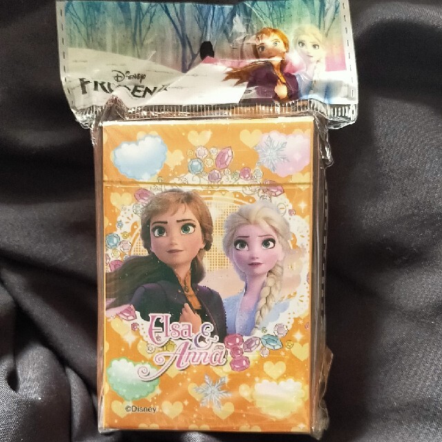 Disney アナと雪の女王Ⅱ　トランプ イエロー エンタメ/ホビーのテーブルゲーム/ホビー(トランプ/UNO)の商品写真