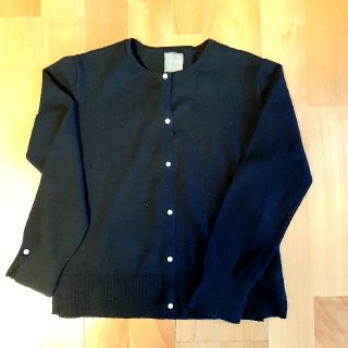 ザラ(ZARA)のZARA ザラ　カーディガン　フォーマル  130 黒　パール(カーディガン)