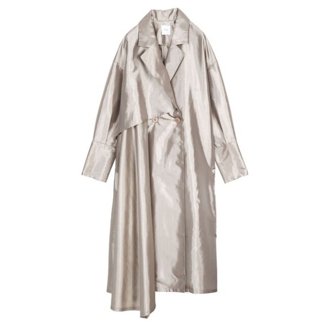 Ameri IRIDESCENT DRAPE COAT