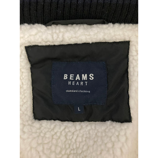 BEAMS(ビームス)の【usk様専用】BEAMS HEART ボアジャケット メンズLサイズ メンズのジャケット/アウター(ダウンジャケット)の商品写真