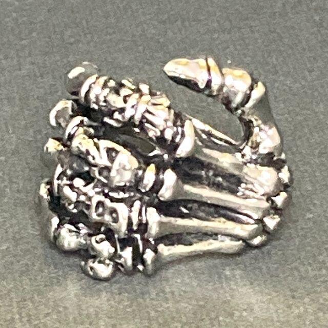 14号 リング シルバー スカル ドクロ 骸骨 ハンド メンズ レディース メンズのアクセサリー(リング(指輪))の商品写真