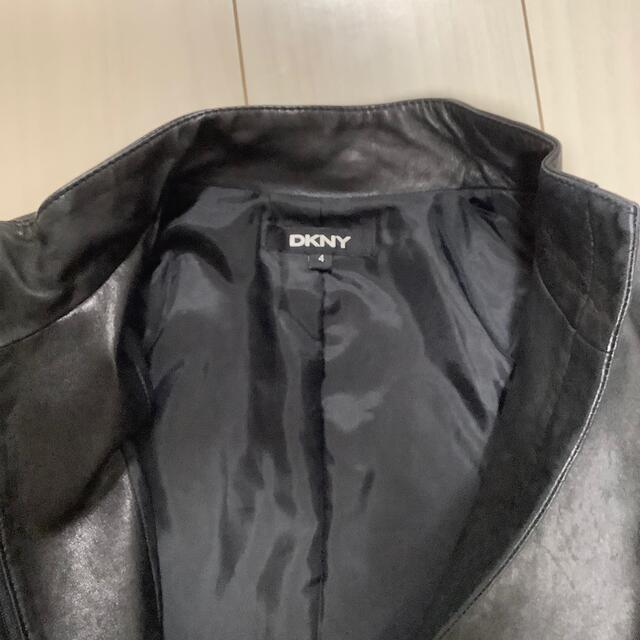 DKNY WOMEN(ダナキャランニューヨークウィメン)のDKNY  本革ブルゾン メンズのジャケット/アウター(レザージャケット)の商品写真