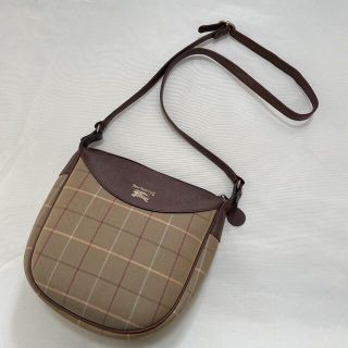 バーバリー(BURBERRY)の美品　バーバリー　ポシェット　ヴィンテージ　ノバチェック　斜めがけ(ショルダーバッグ)